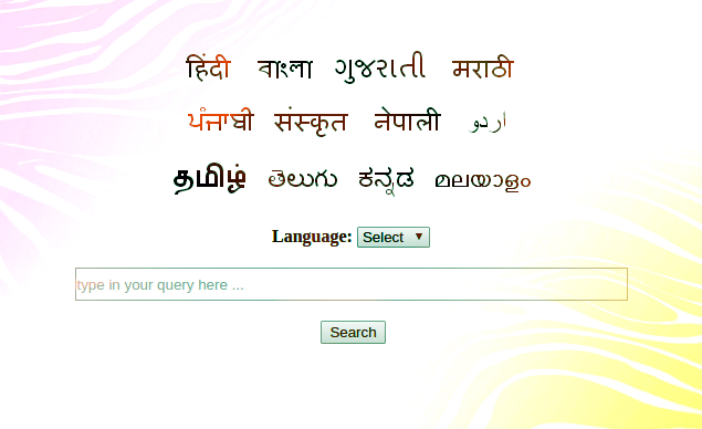 Indic-Search